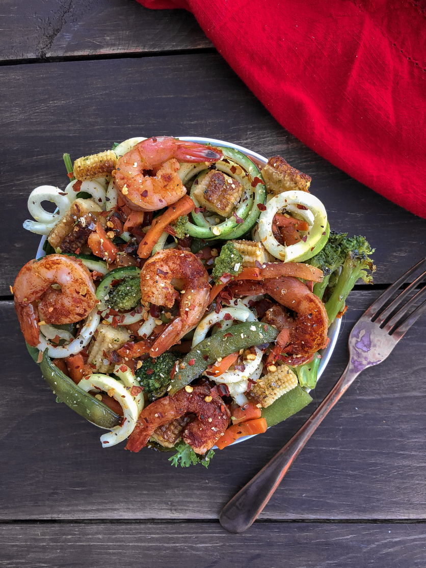 Healthy Shrimp Stir Fry - Choosing Balance