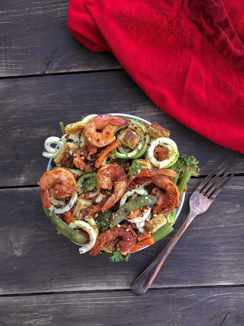Healthy Shrimp Stir Fry - Choosing Balance