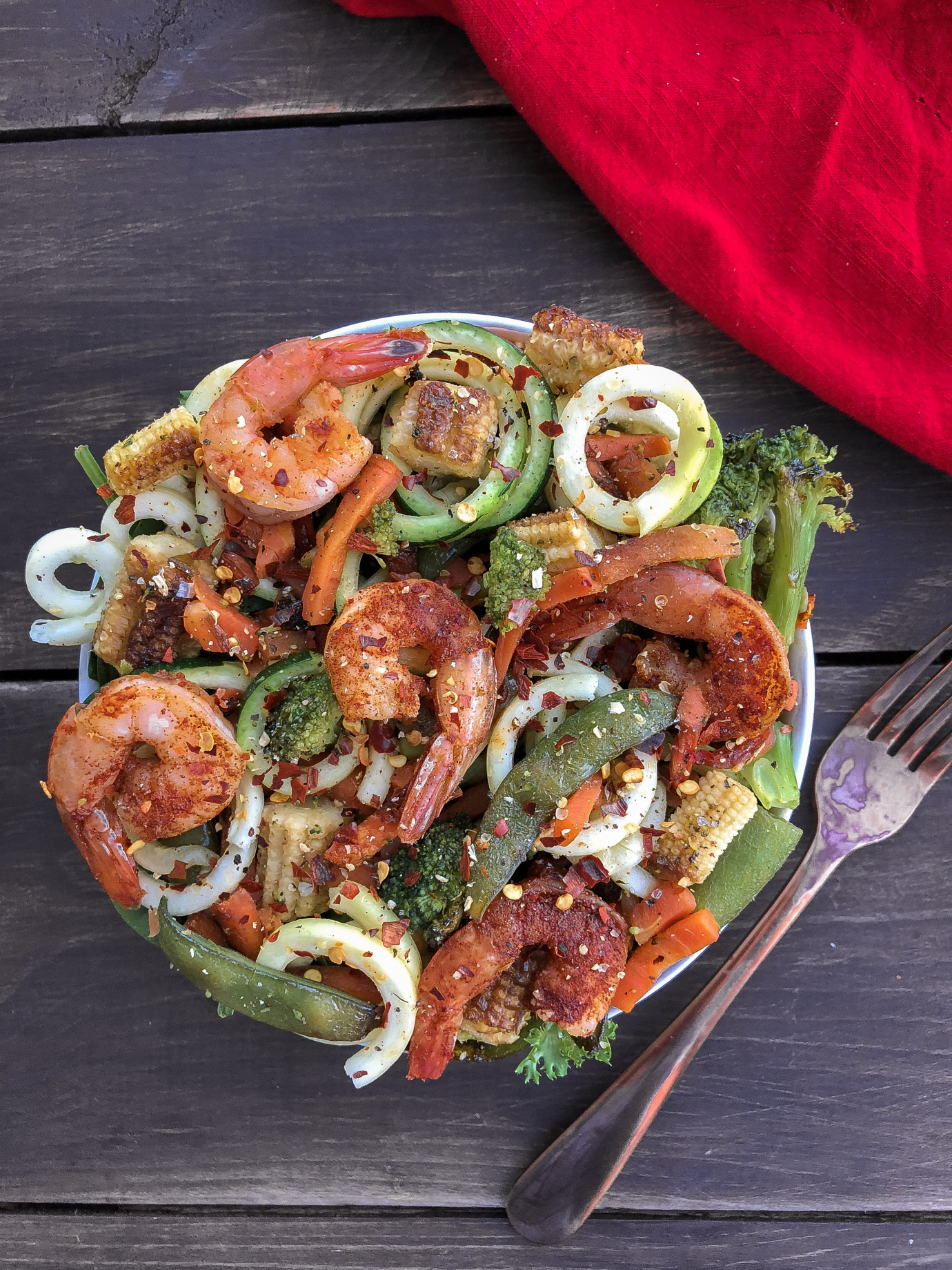 Healthy Shrimp Stir Fry - Choosing Balance