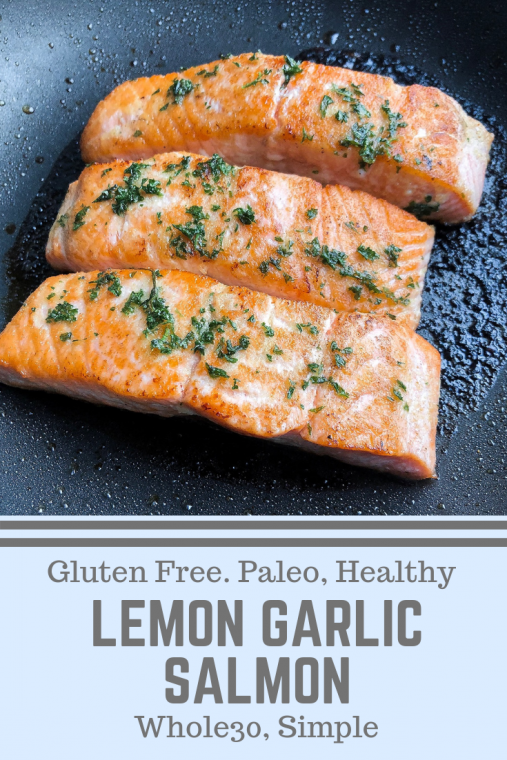 Lemon Garlic Salmon - Choosing Balance - Recipes