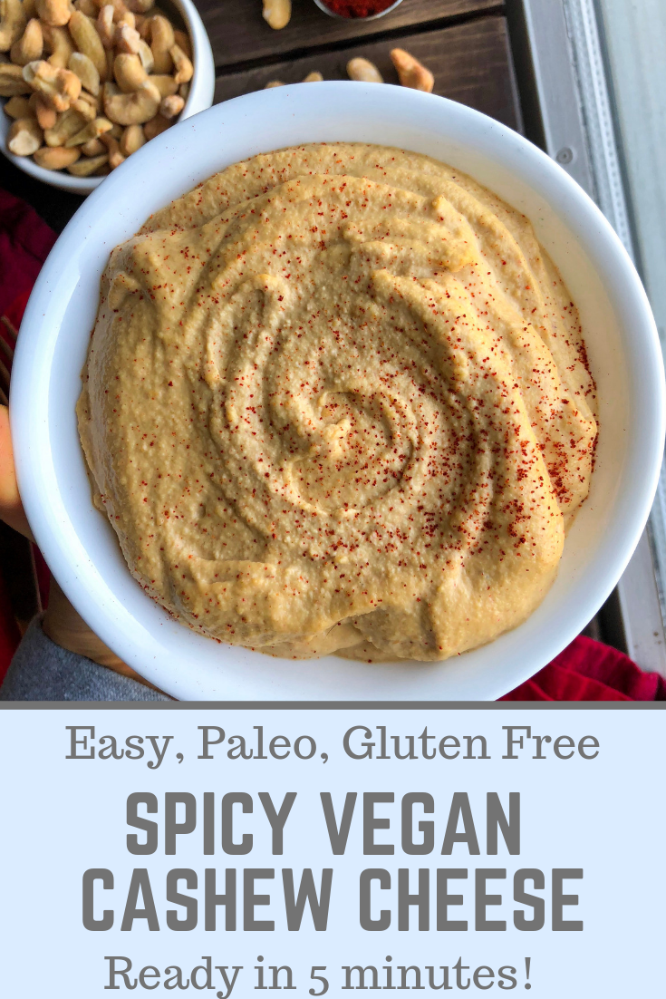 Spicy Vegan Cashew Cheese Choosing Balance