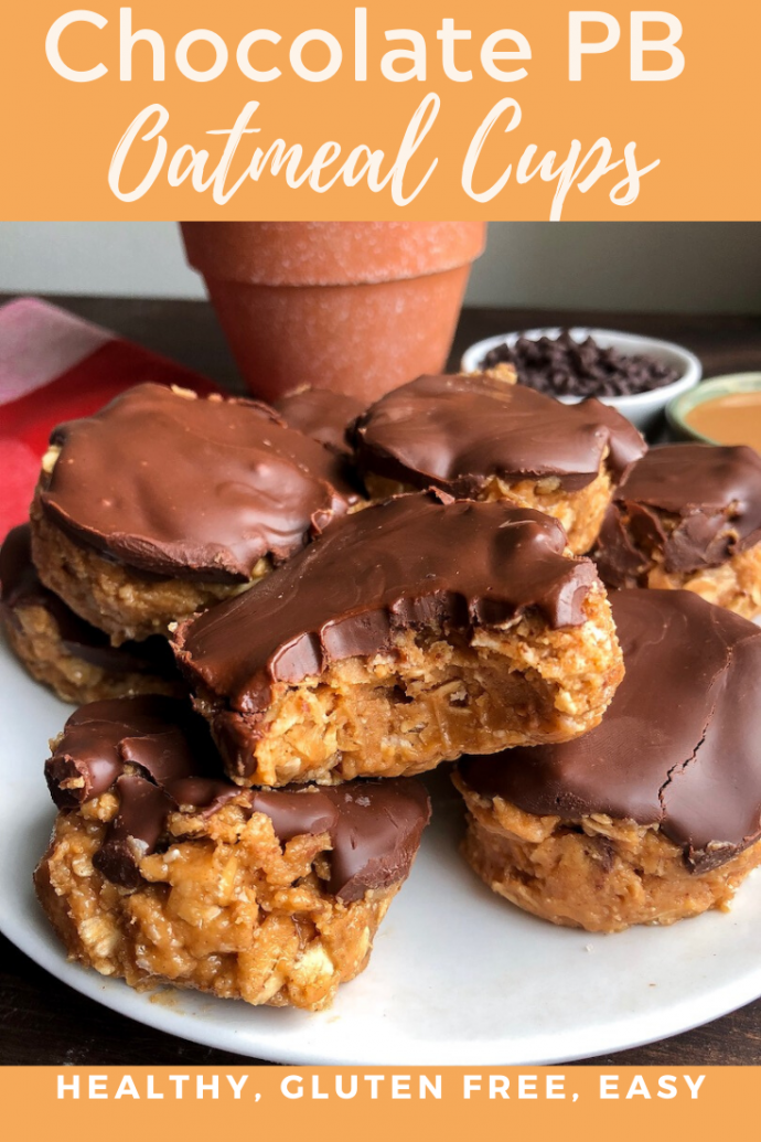 PB Chocolate Oatmeal Cups