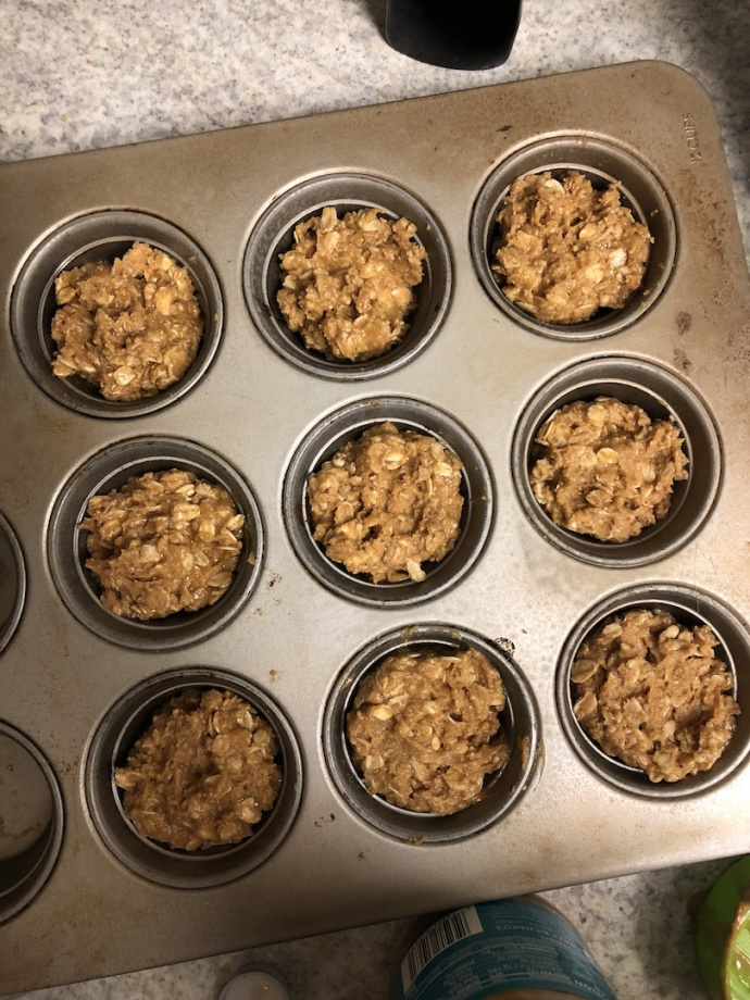 PB Chocolate Oatmeal Cups