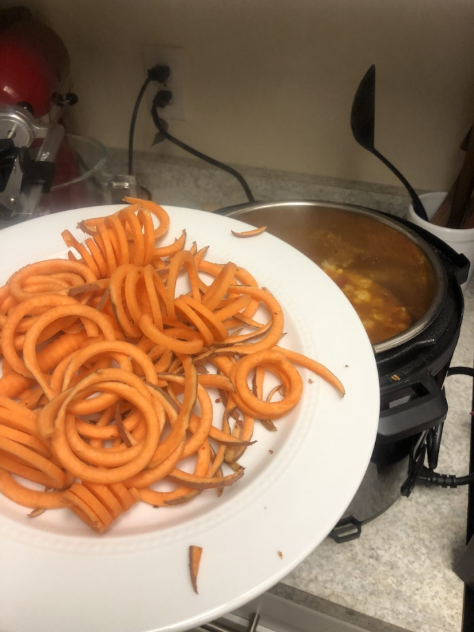 sweet potato noodles 