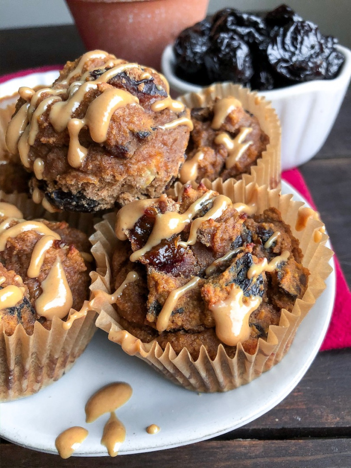 cinnamon prune muffins