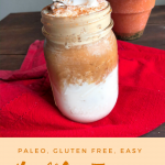 Healthy Frozen Coffee {paleo, gluten free, protein packed}