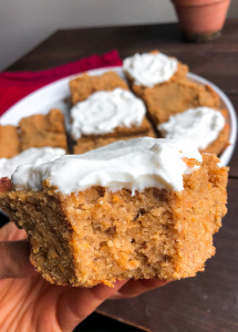 Sweet Potato Spice Cake {gluten free, paleo}