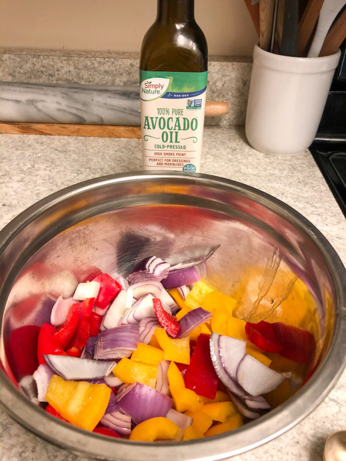 veggies in a bowl