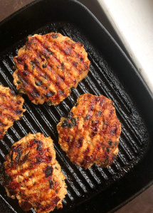 Healthy Chicken Burgers {Simple, Gluten Free}