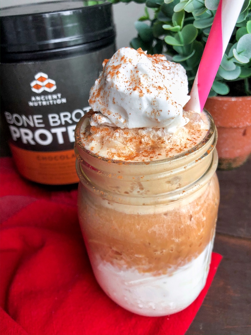 Healthy Frozen Coffee - Choosing Balance - Recipes