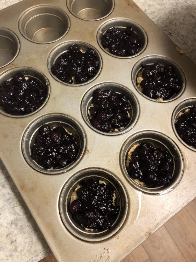 Blueberry Crumble Muffins {vegan, gluten free, healthy}