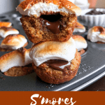 S'mores Cookie Cups {gluten free, healthy}
