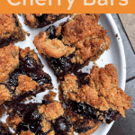 Cherry Bars (Paleo, GF, Grain Free