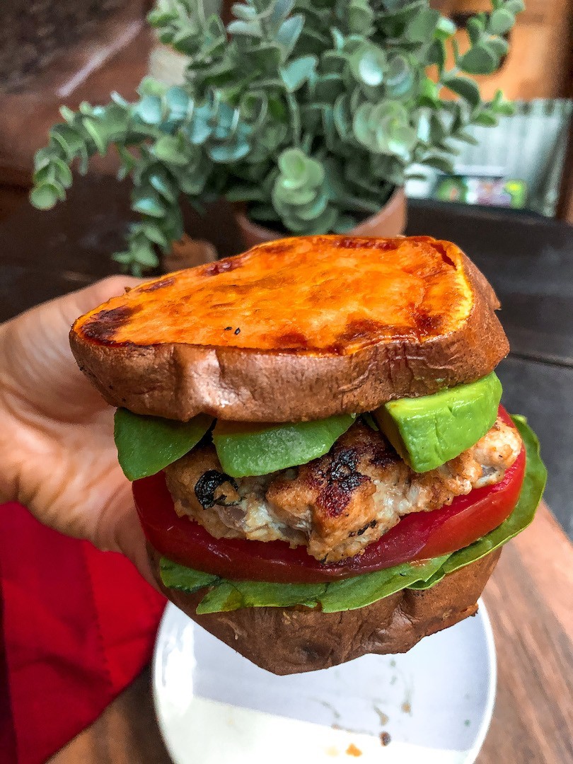 Chicken Fajita Burgers (paleo, gluten free, whole30)