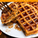 Healthy Pumpkin Waffles (gluten free, paleo)