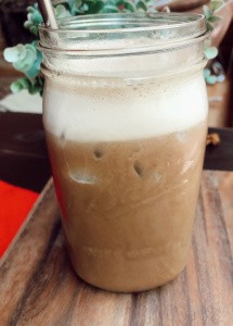 Pumpkin Spice Iced Latte (paleo, gluten free, healthy)