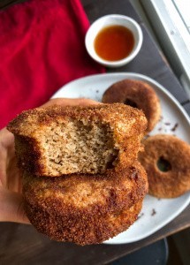 Cinnamon Sugar Donuts (paleo, gluten free, healthy)