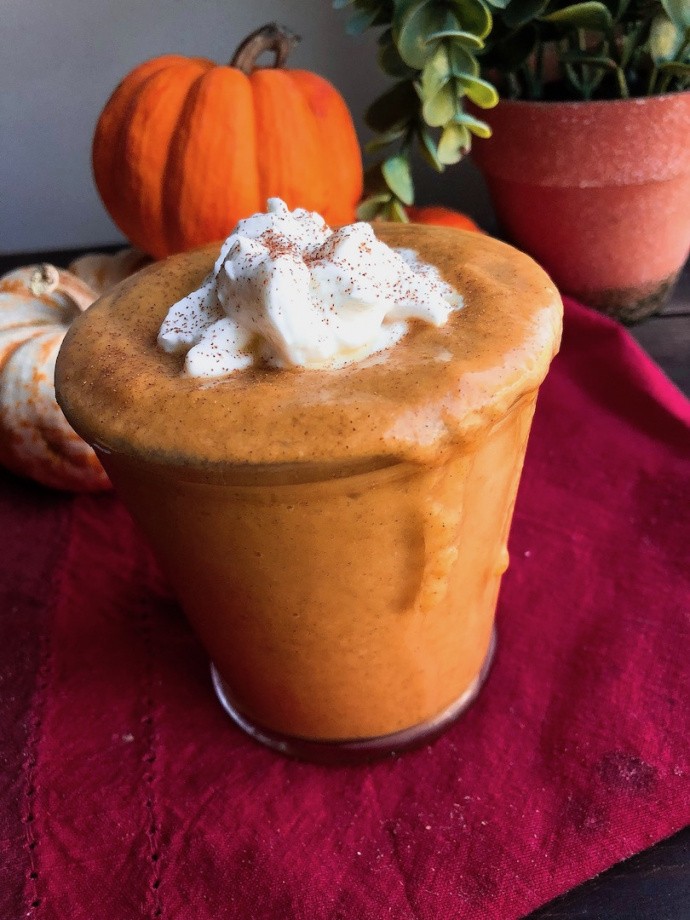 Pumpkin Pie Smoothie (healthy, paleo, gluten free)