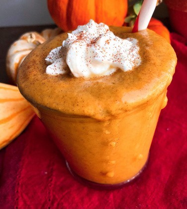 Pumpkin Pie Smoothie (healthy, paleo, gluten free)