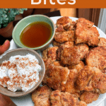French Toast Bites (healthy, dairy free)