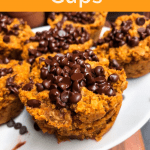 Vegan Meal Prep Pumpkin Oatmeal Cups