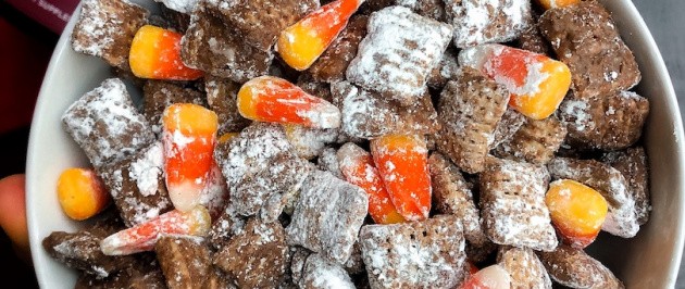Halloween Puppy Chow (easy and protein packed)
