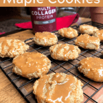 Iced Maple Cookies (paleo, gluten free)