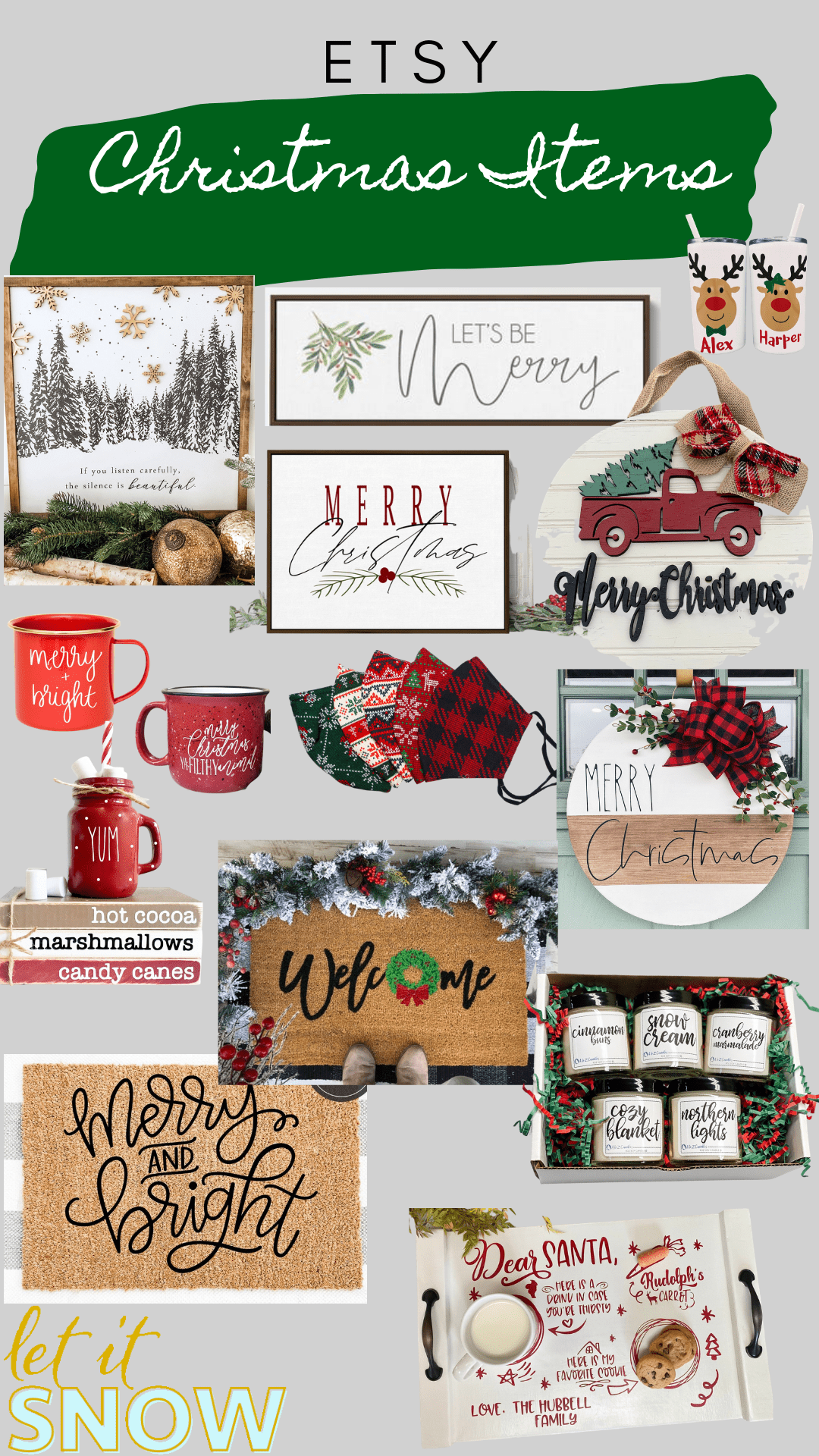 Etsy Christmas Items Gift Guide