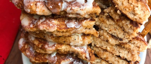 Cinnamon Sugar Pancakes (paleo, gluten free)