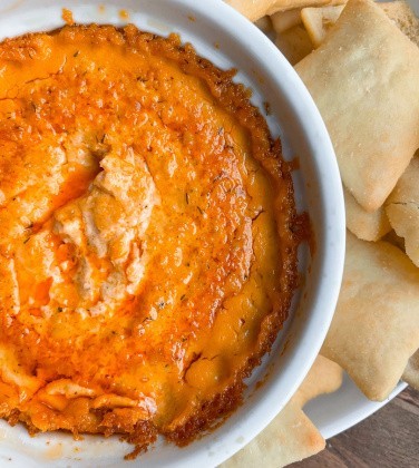 Vegan Buffalo "Chicken" Dip