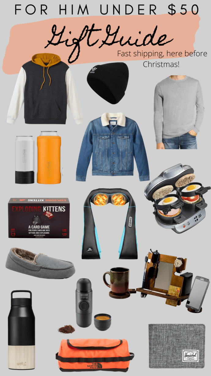 Men's Holiday Gifts Under 50 Dollars - Simply by Simone