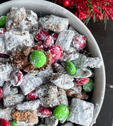 Christmas Puppy Chow (gluten free)