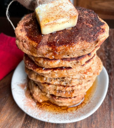 Gingerbread Pancakes (paleo and gluten free)