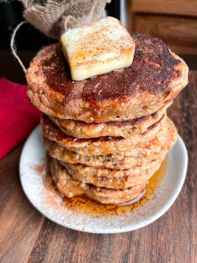 Gingerbread Pancakes (paleo and gluten free) 
