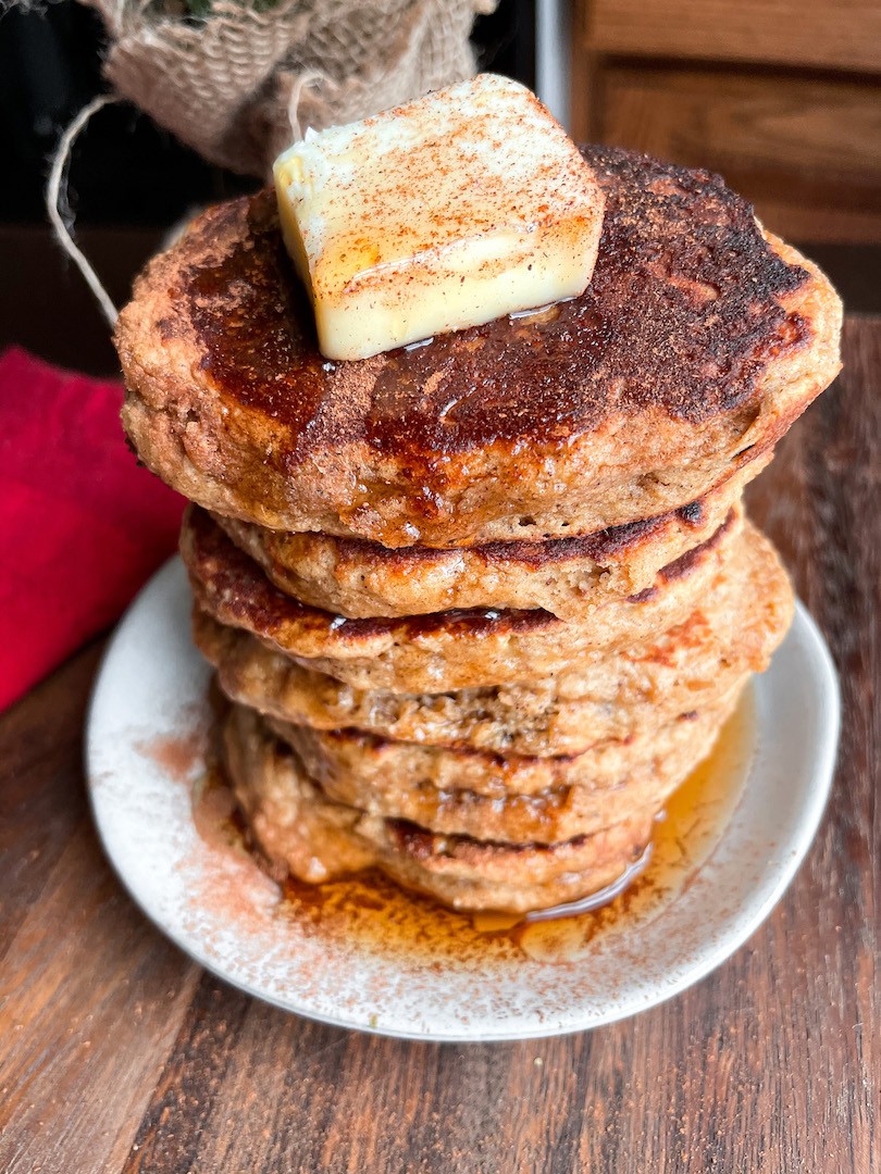 Gingerbread Pancakes (paleo and gluten free)