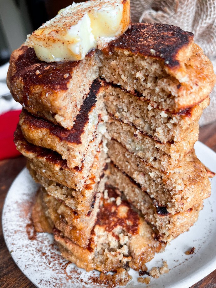 Gingerbread Pancakes (paleo and gluten free)