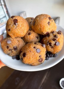 Vegan Cookie Dough Bites (gluten free, paleo)