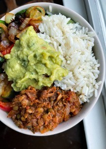 Vegan Lentil Taco Bowls (gluten free, plant based)