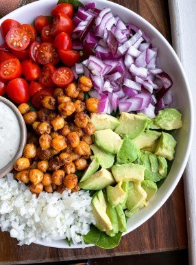 Buffalo Chickpea Salad