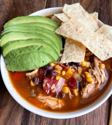 Instant Pot Chicken Tortilla Soup