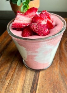 Strawberries & Cream Smoothie