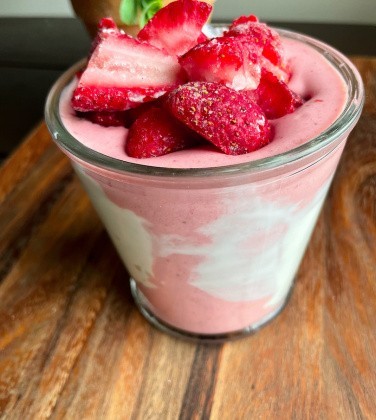 Strawberries & Cream Smoothie