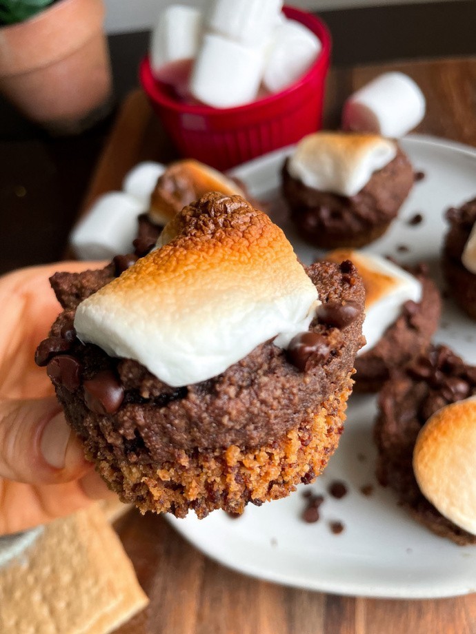 Gluten Free S'mores Cupcakes