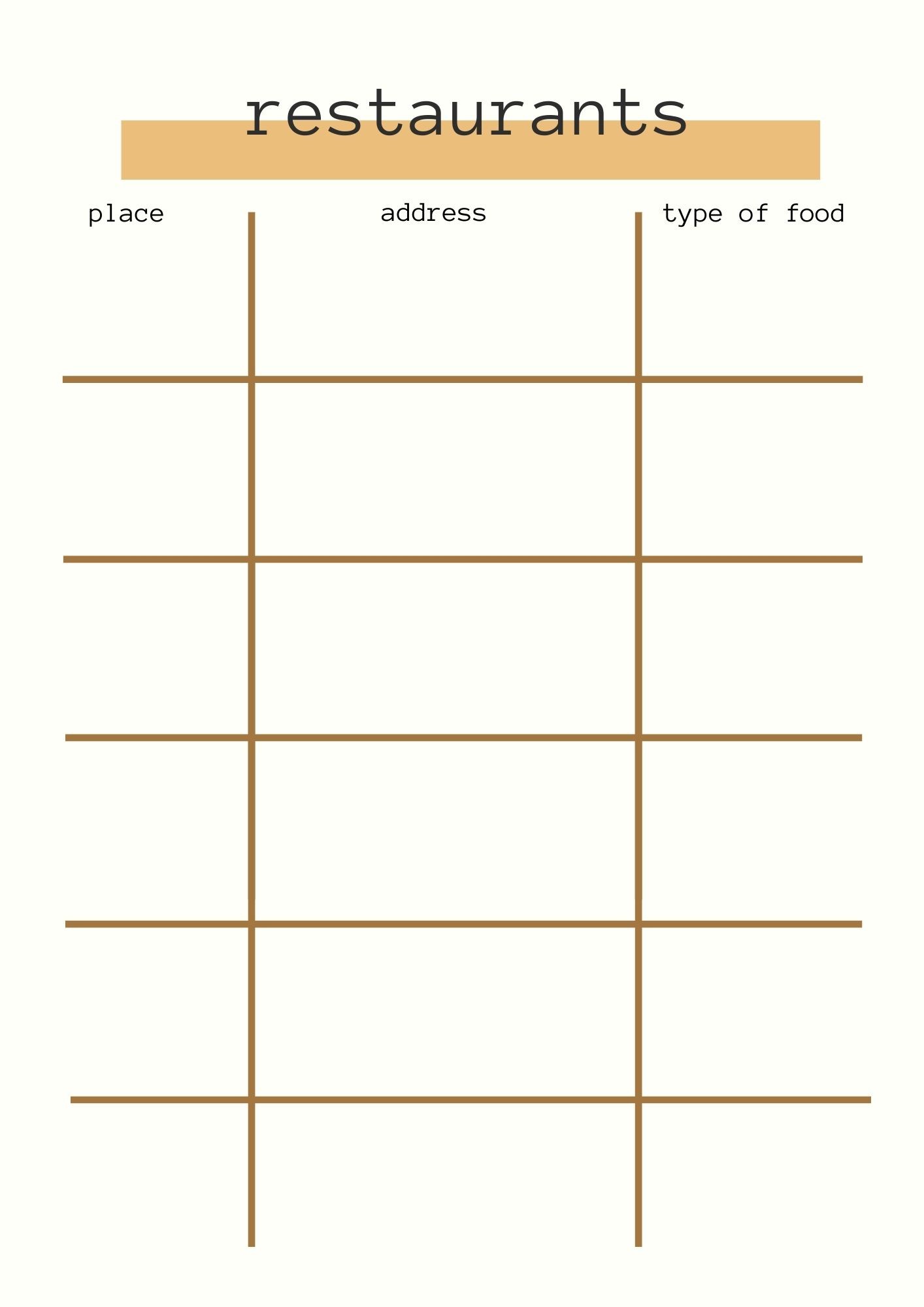 Free Printable Travel Itinerary - Choosing Balance