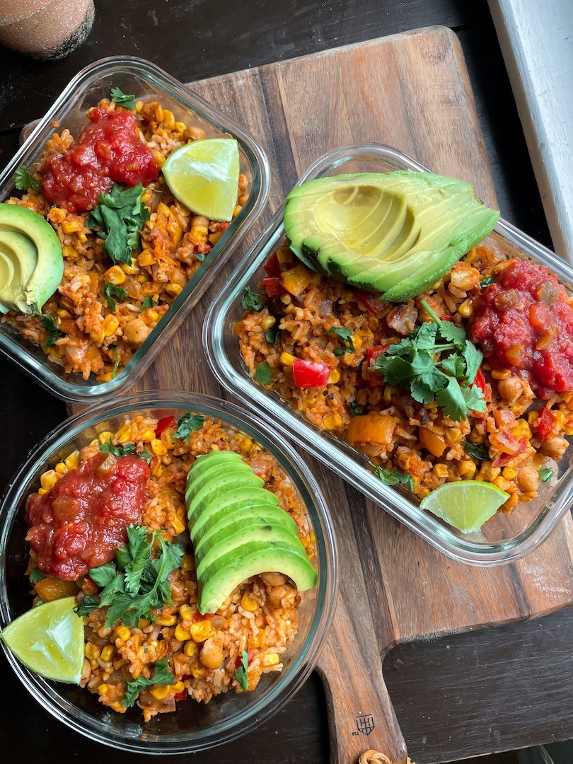 Instant Pot Vegan Burrito Bowls (gluten free, plant based)