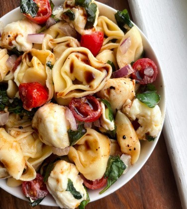 Vegan Tortellini Pasta Salad