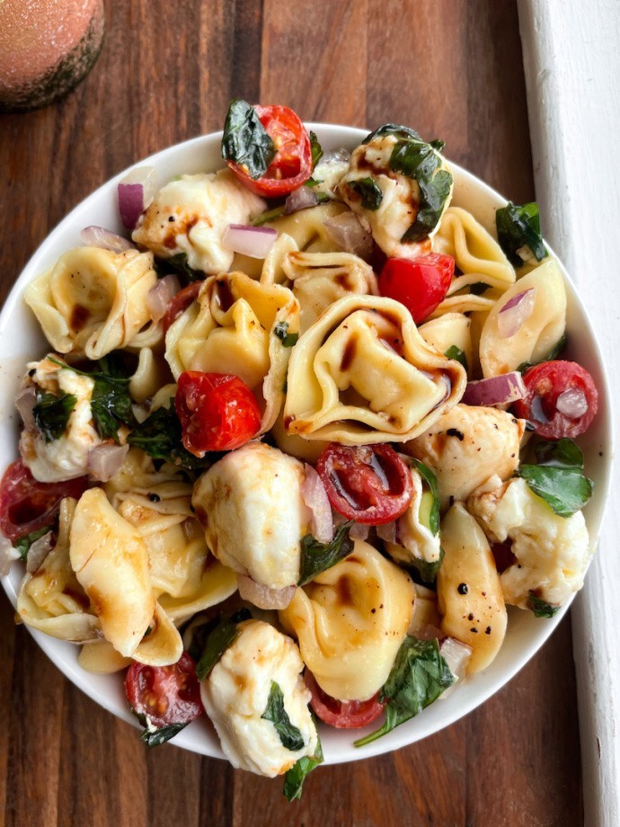 Vegan Tortellini Pasta Salad