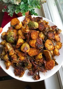 Buffalo Brussels Sprouts (paleo, vegan)
