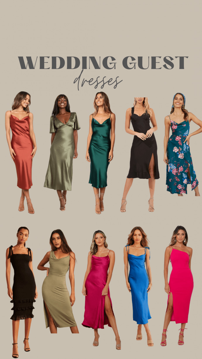 Fall Wedding Guest Dresses