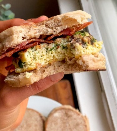 Healthy Freezer Breakfast Sandwiches